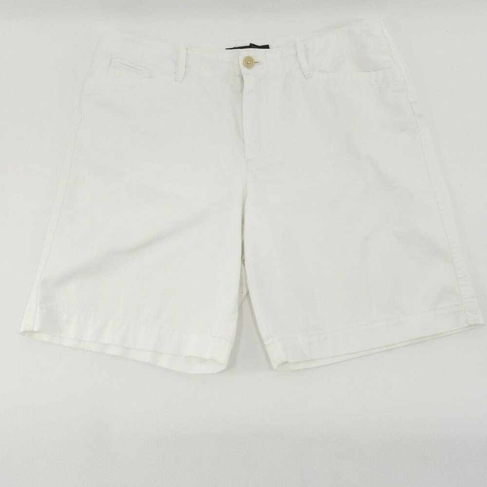 Lauren Ralph Lauren White Jean Shorts Size 8